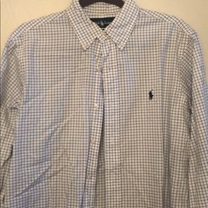 Ralph Lauren Navy Dress Shirt